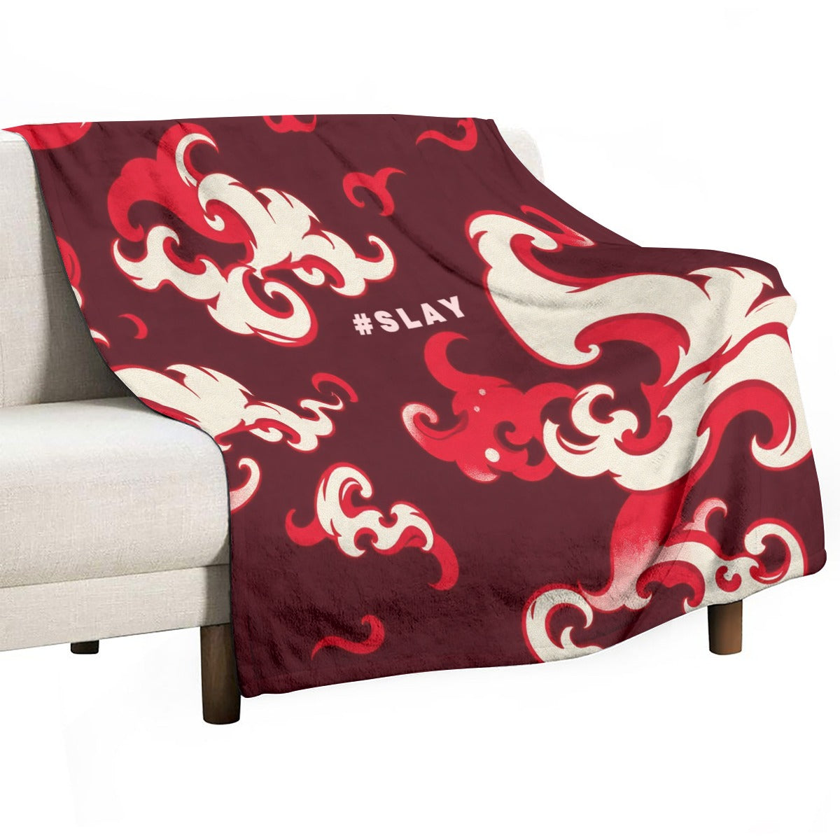 Single-Side Printing Flannel Blanket