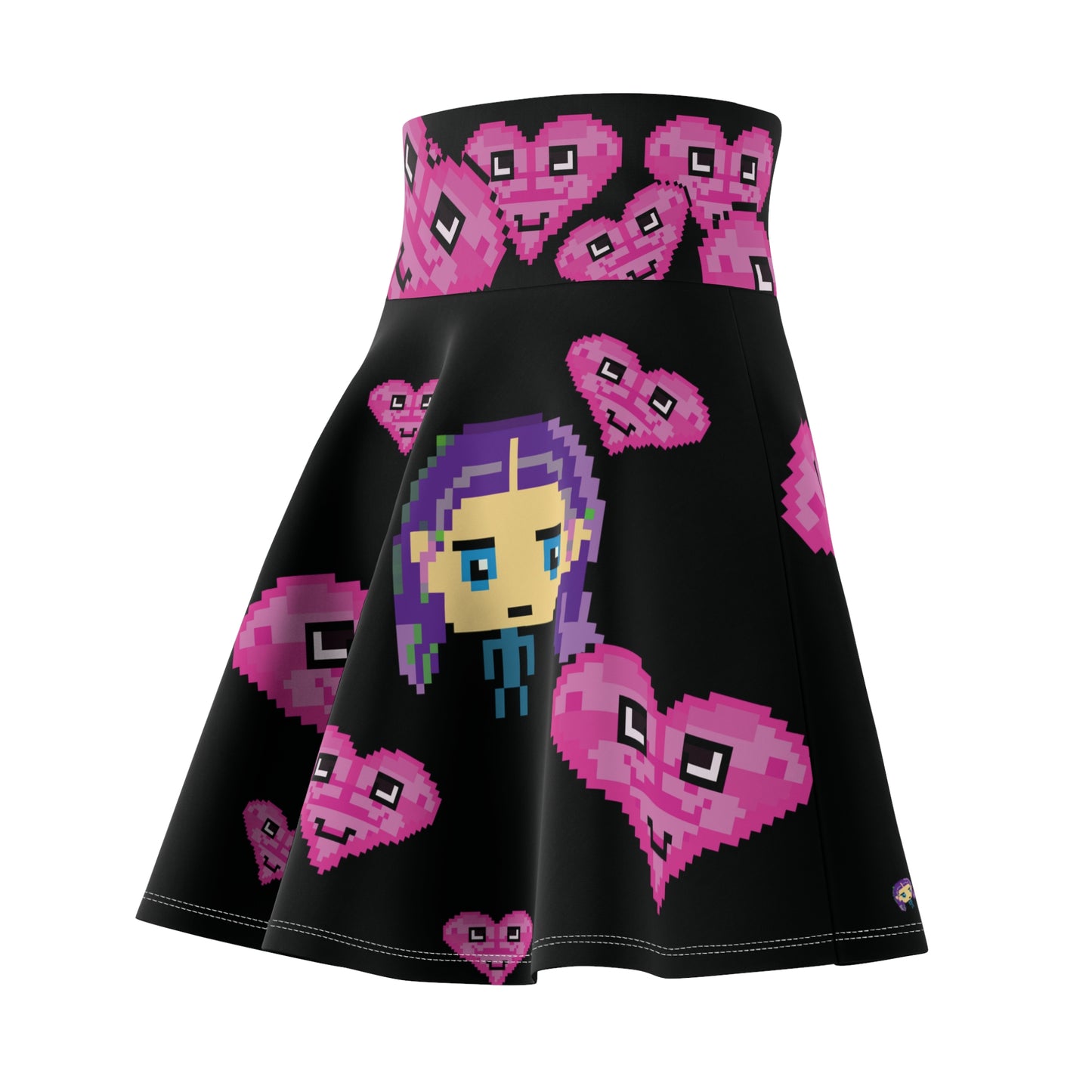 It's Raining Gamers - Women's Skater Skirt (AOP)