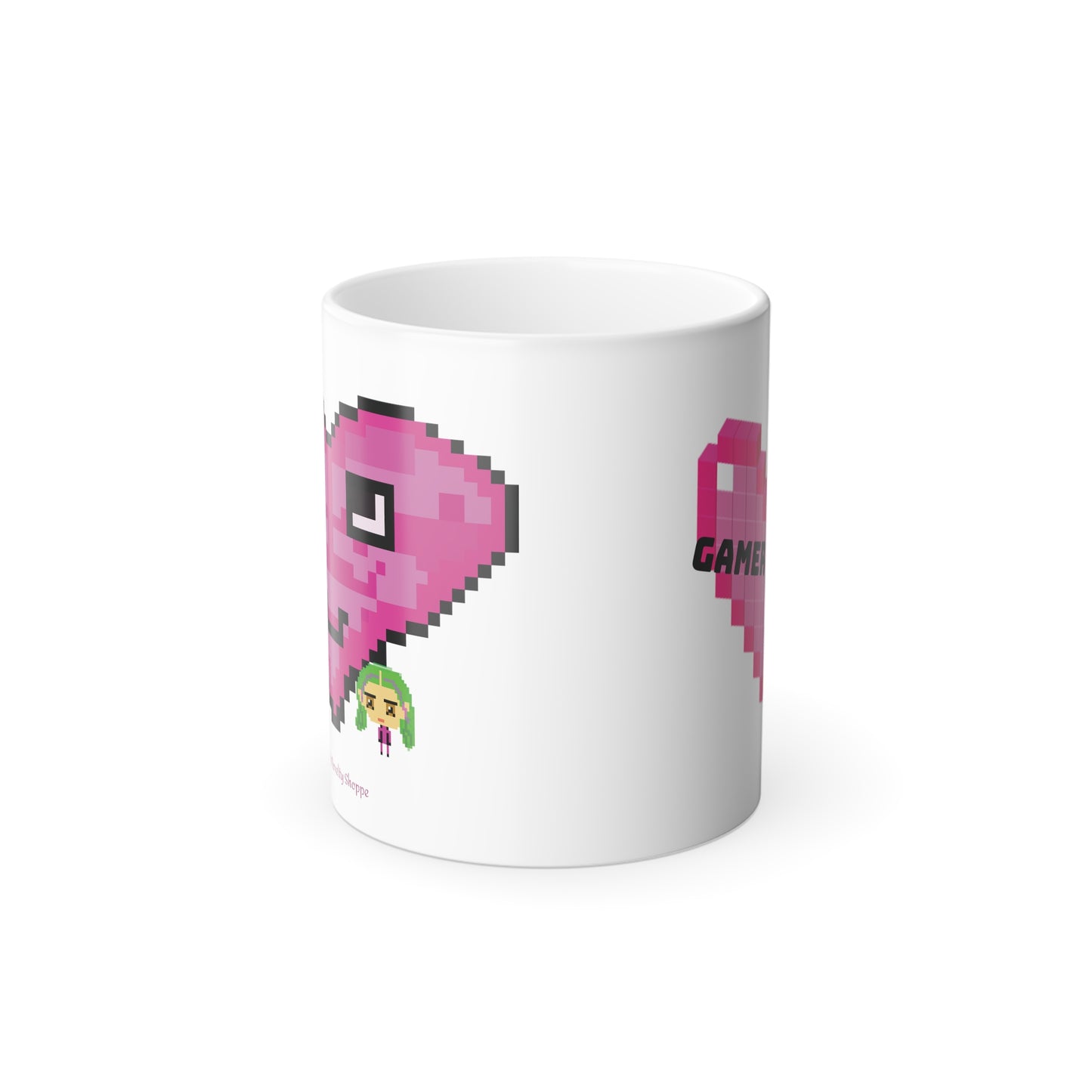 Gamer Girl Color Morphing Mug, 11oz