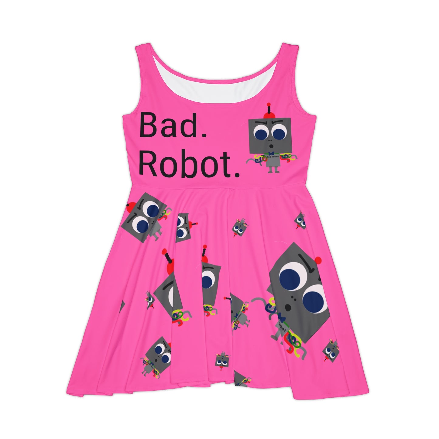 Womens Bad Robot Dress in Pink